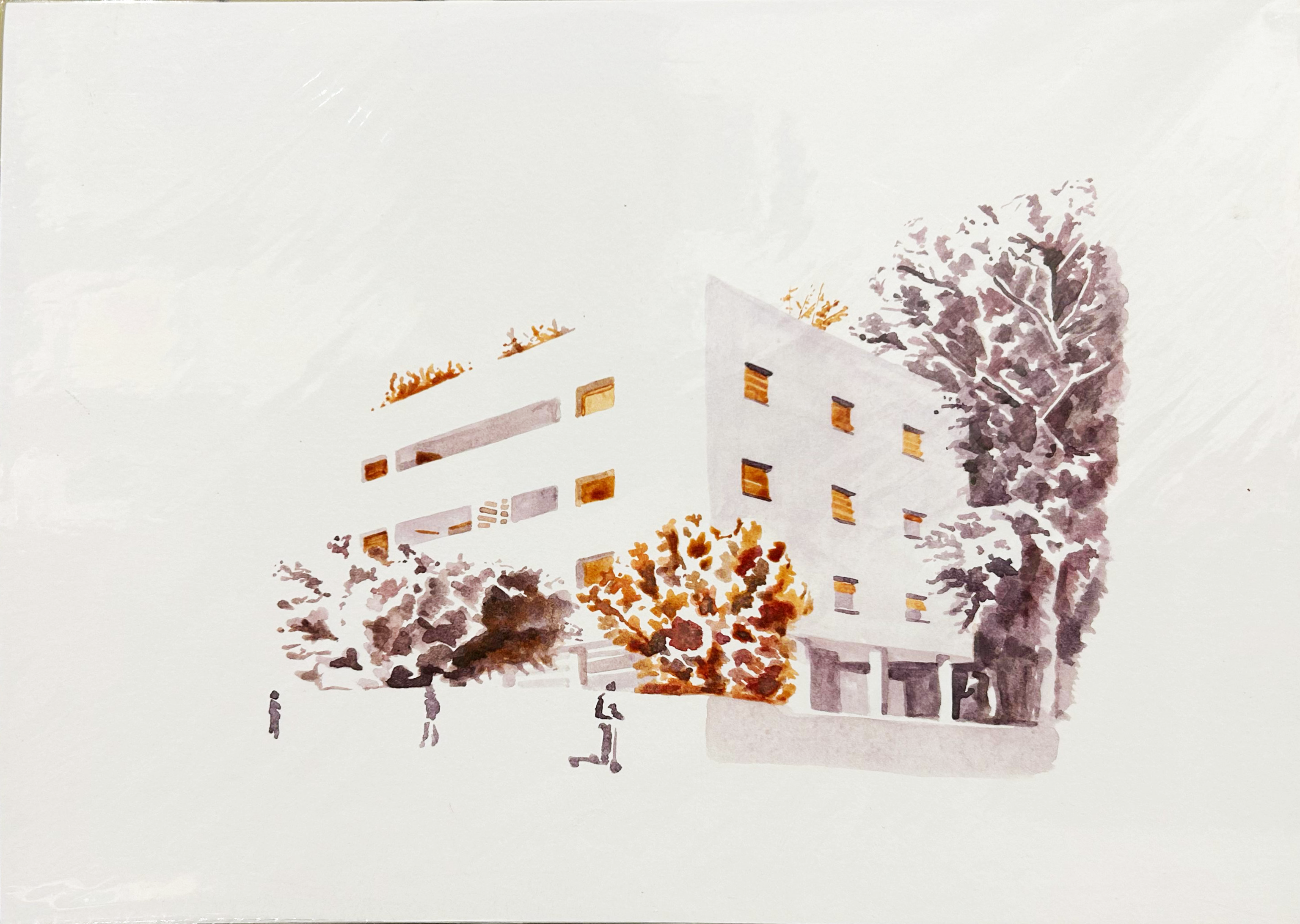 בית פינתי - הדפס A4