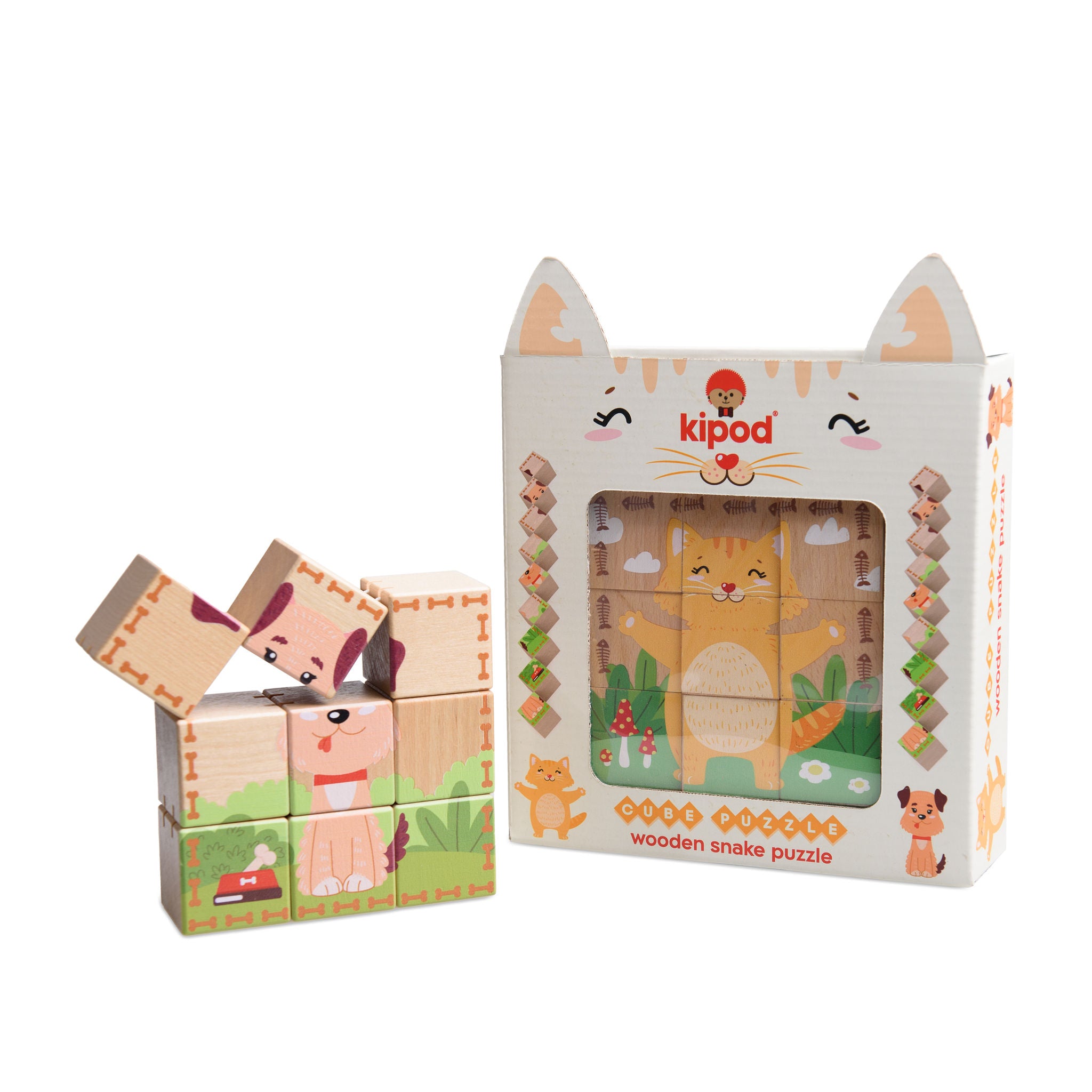 פאזל עץ קובי-דו | קיפוד