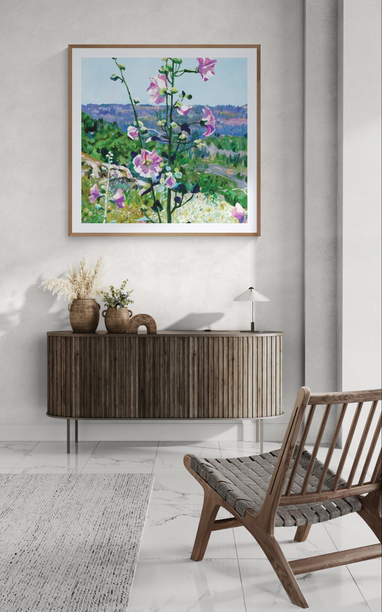 פרח בר ורוד | הדפס דיגיטלי