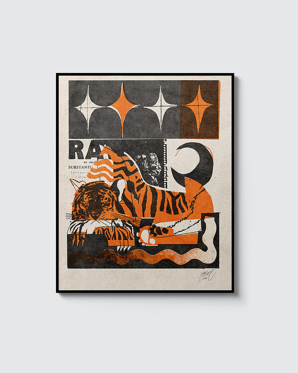 Sleeping Tiger | פיין ארט