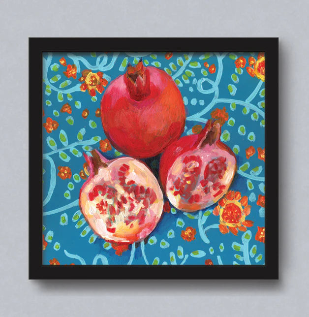 רימונים - הדפס ממוסגר