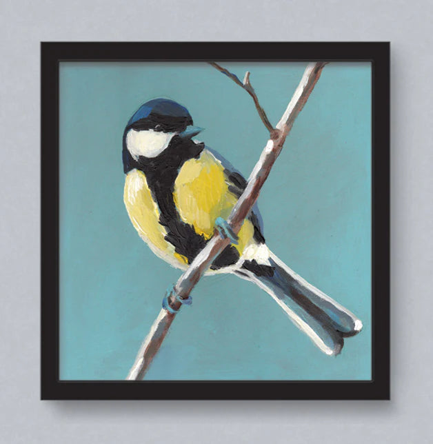 ציפור שיר - הדפס ממוסגר