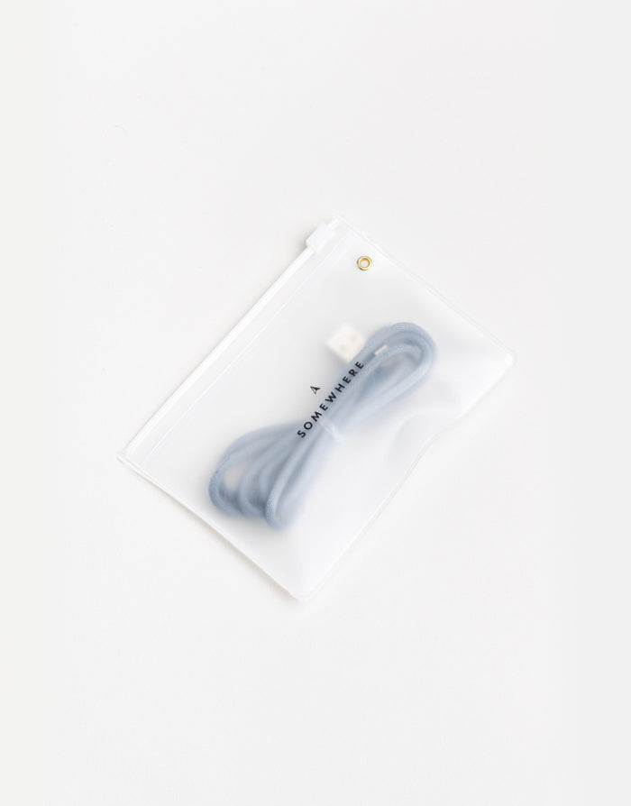 כבל טעינה Stay Connected – USB Type C בצבע כחול