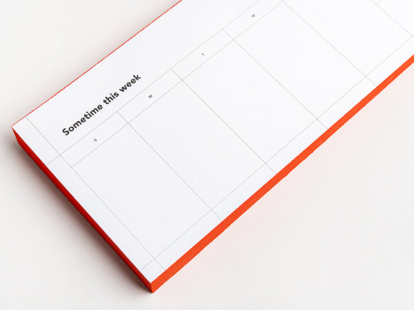 מתכנן שבועי לשולחן – Desktop Weekly Planner