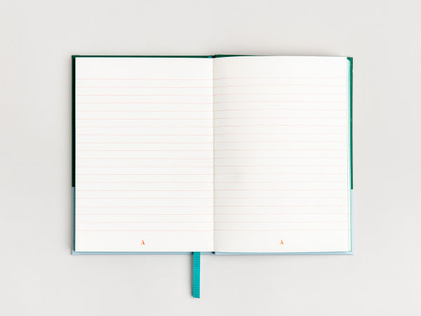 מחברת כריכה קשה – ירוק יער