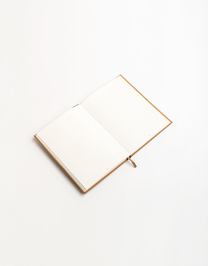 המחברת האולטימטיבית - בצבע קאמל + עט מוזהבת