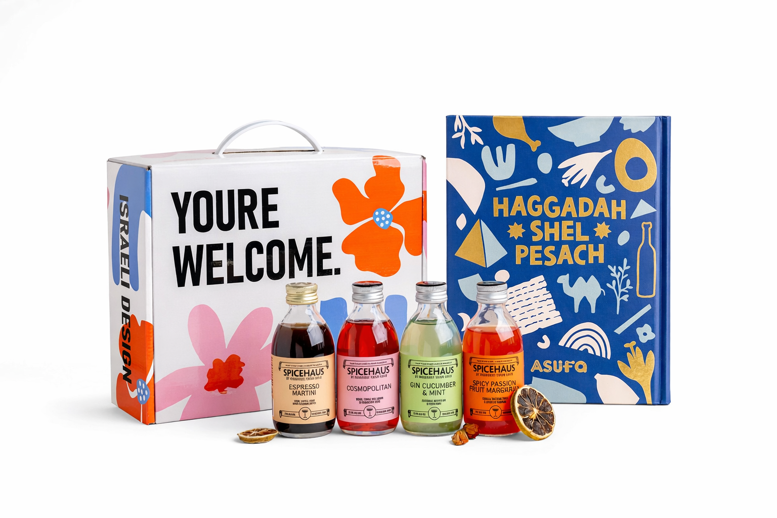 מארז קוקטיילים דו-לשוני