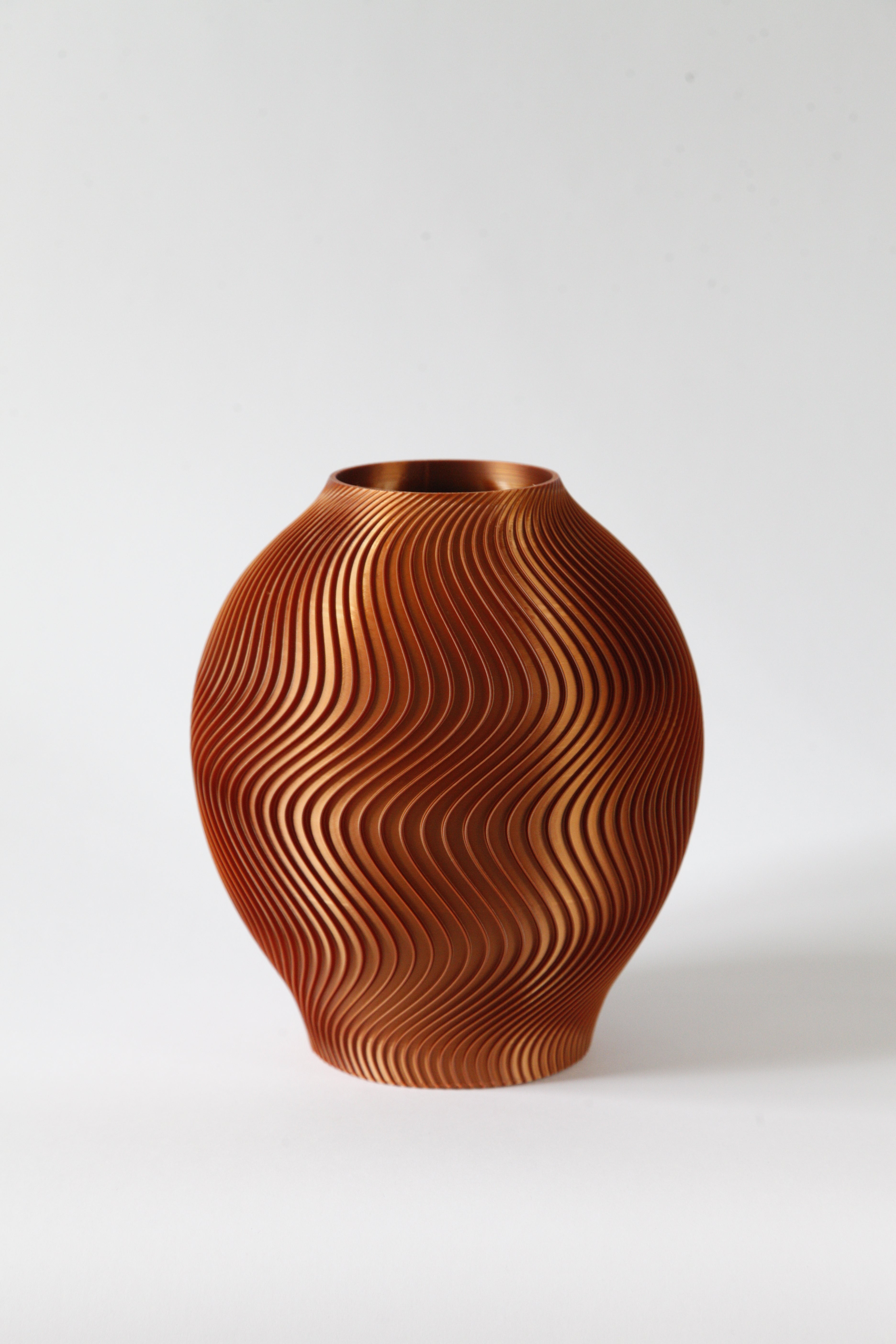 אגרטל מודפס בתלת מימד - פוטו