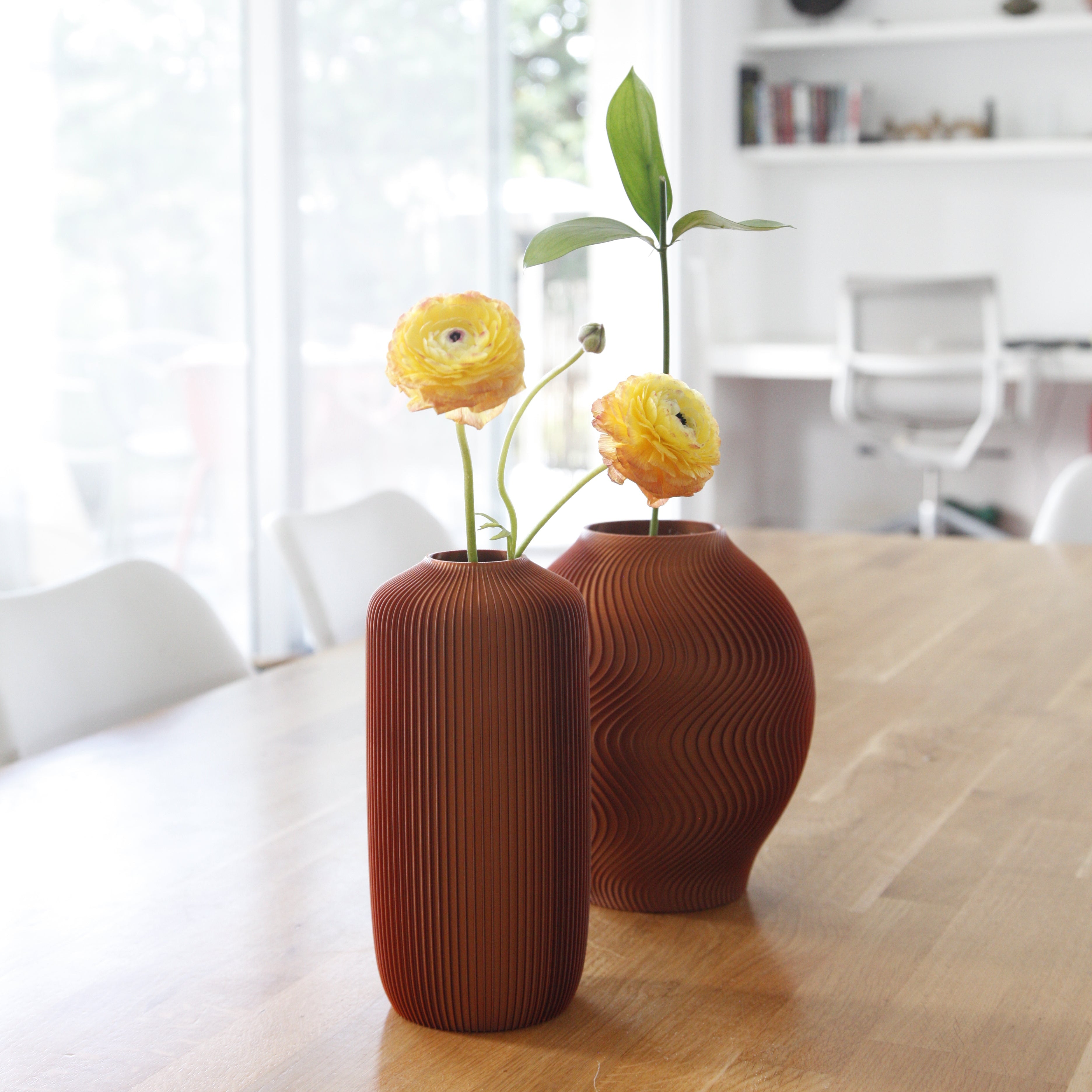 אגרטל מודפס בתלת מימד - פוטו