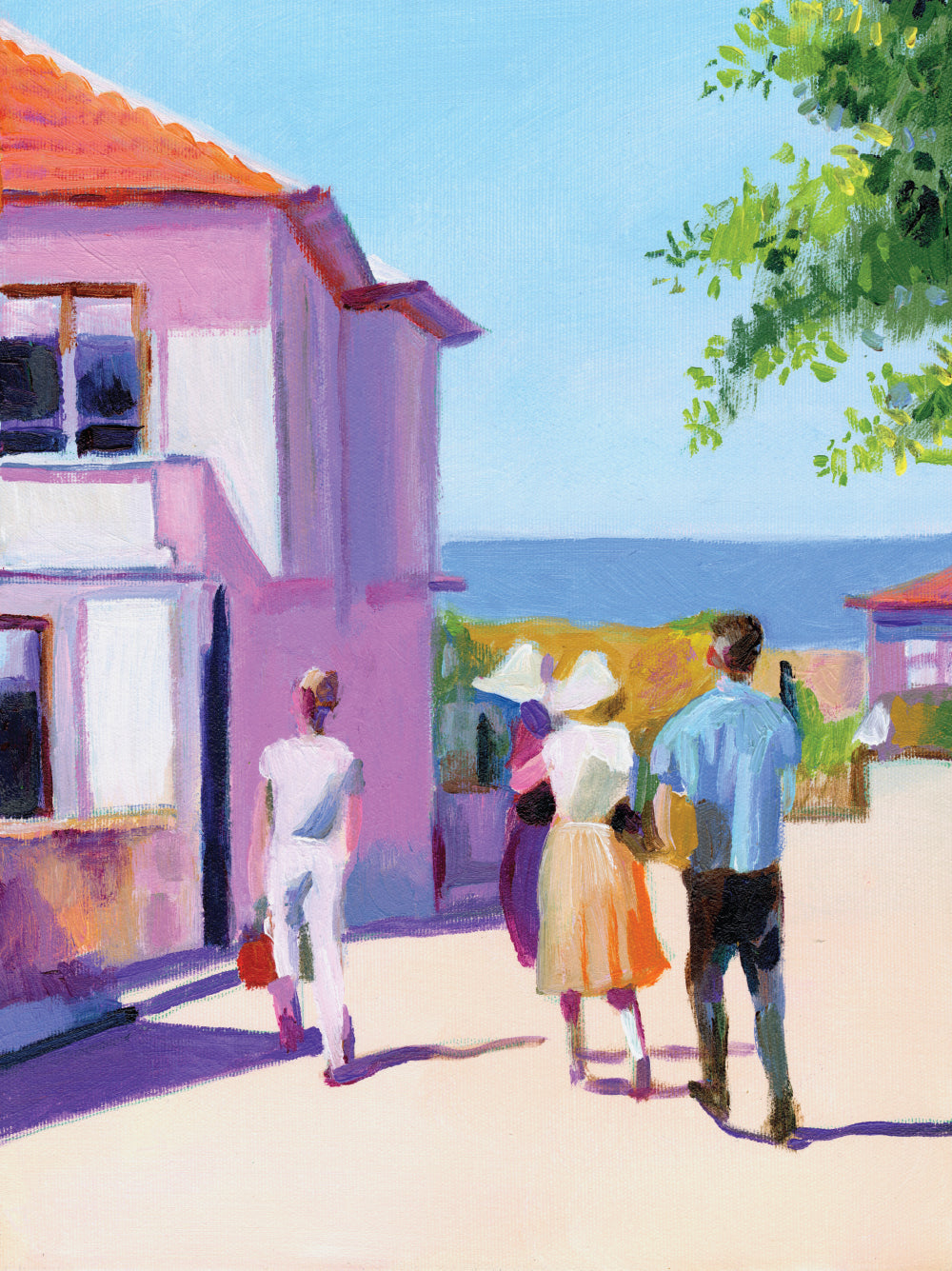 עיירת חוף | הדפס דיגיטלי