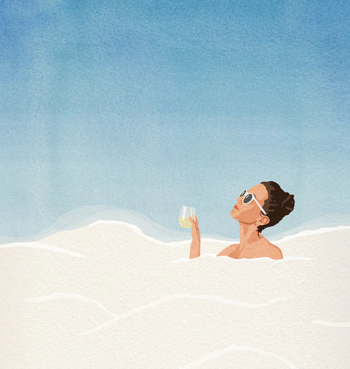 הדפס אמבט קצף בעננים – Bubblebath In The Clouds