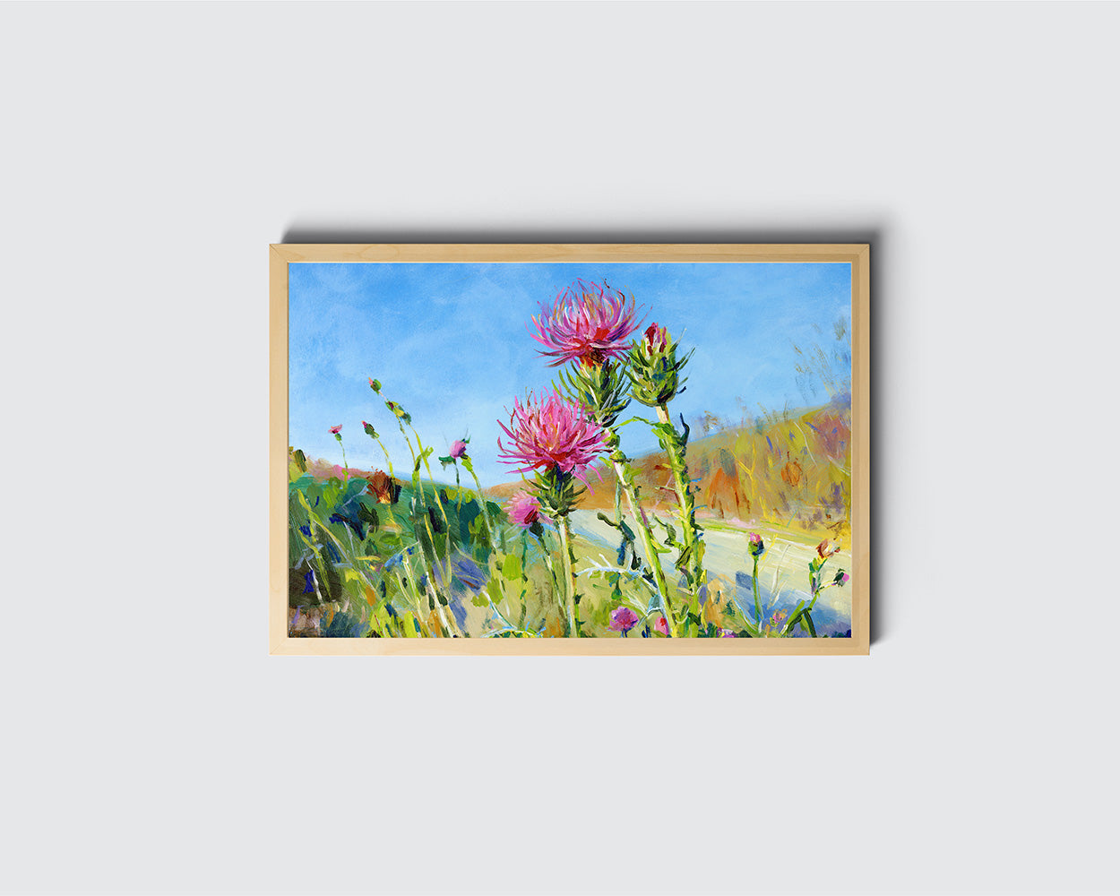 קוצים ורודים | הדפס דיגיטלי