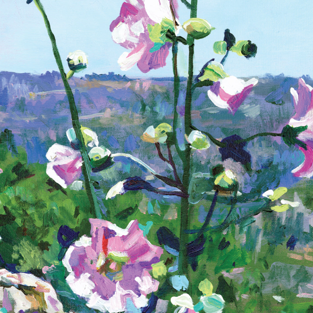 פרח בר ורוד | הדפס דיגיטלי