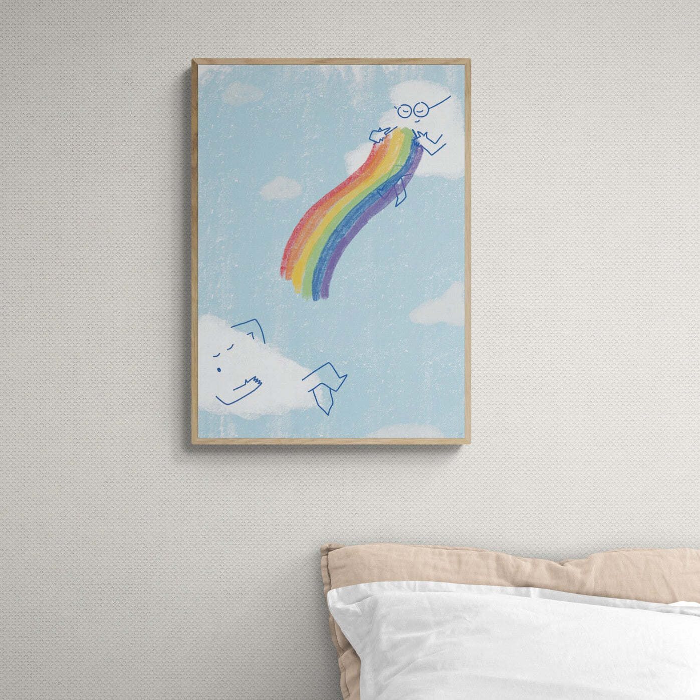 2.0 Cloudy with a Chance of Rainbows – תום פלטוניאק | מתוך פרויקט 'כרזות של תקווה'