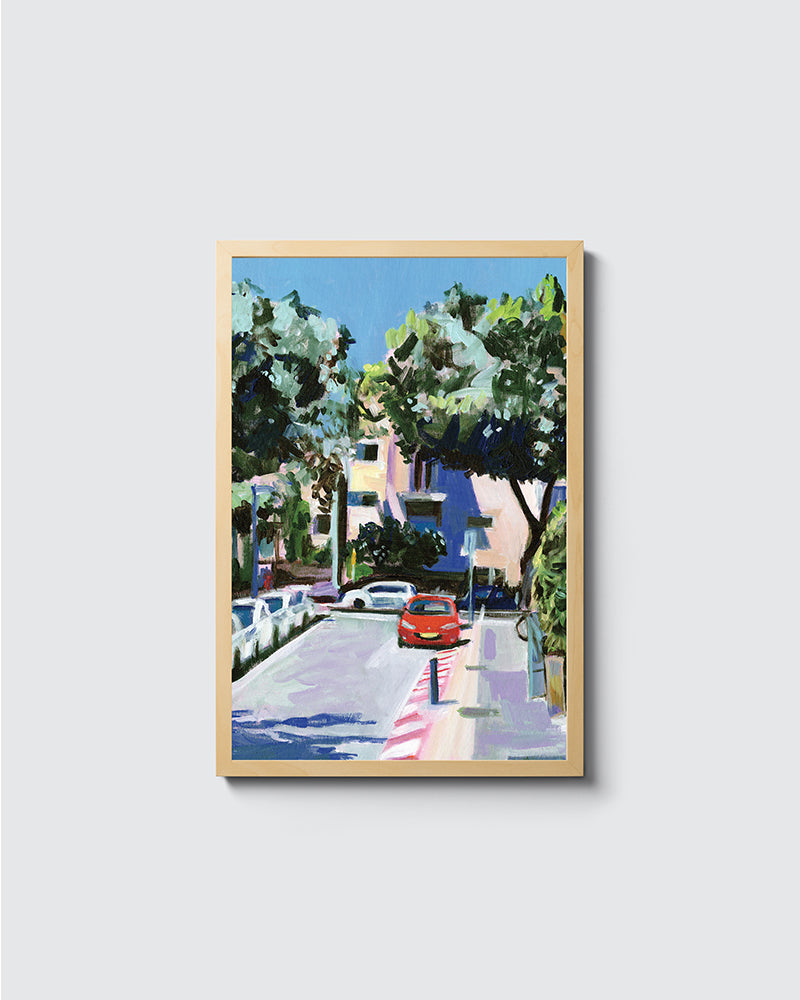 רחוב תל אביבי | הדפס דיגיטלי