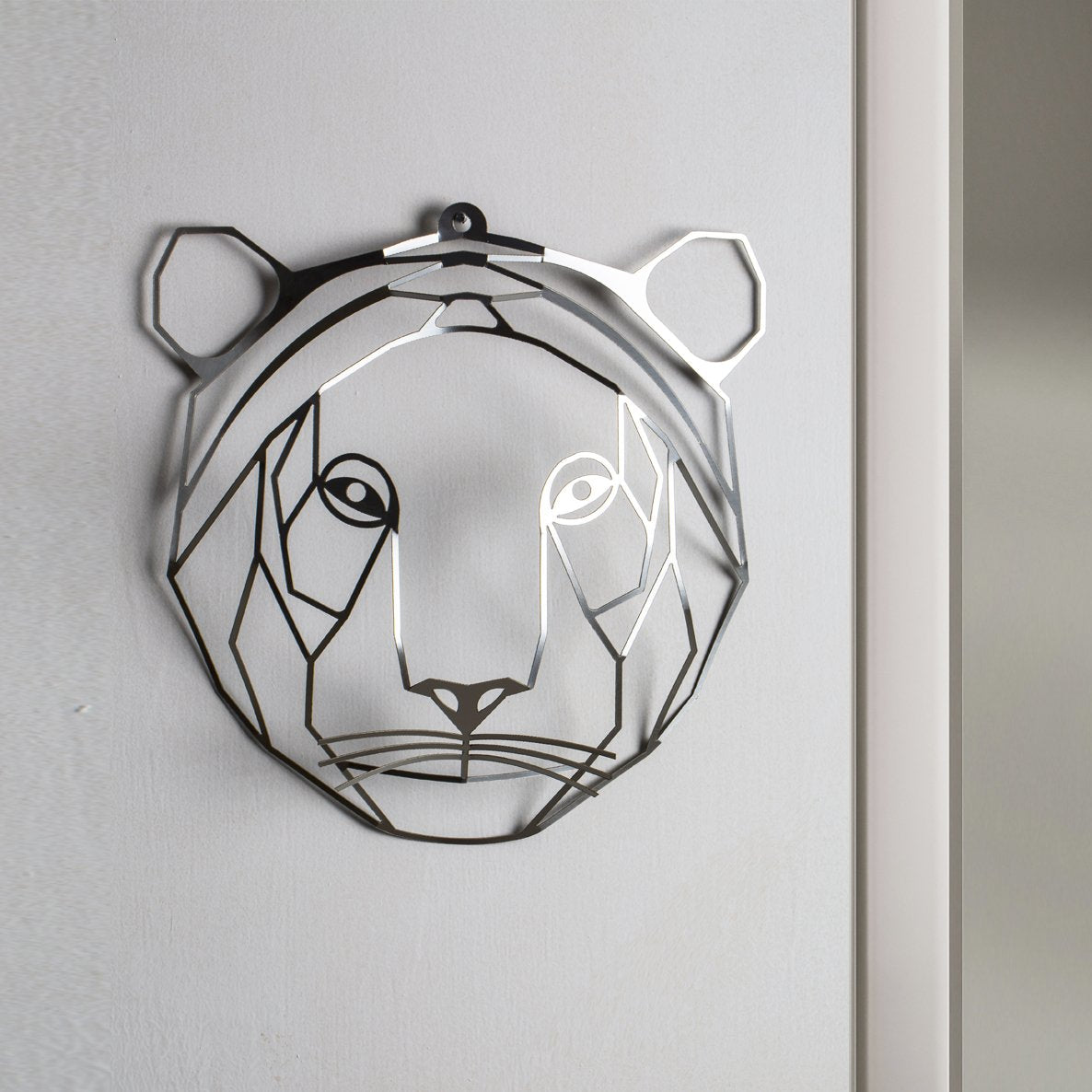 ראש נמר דקורטיבי לתליה על הקיר - שייפ מיקסר