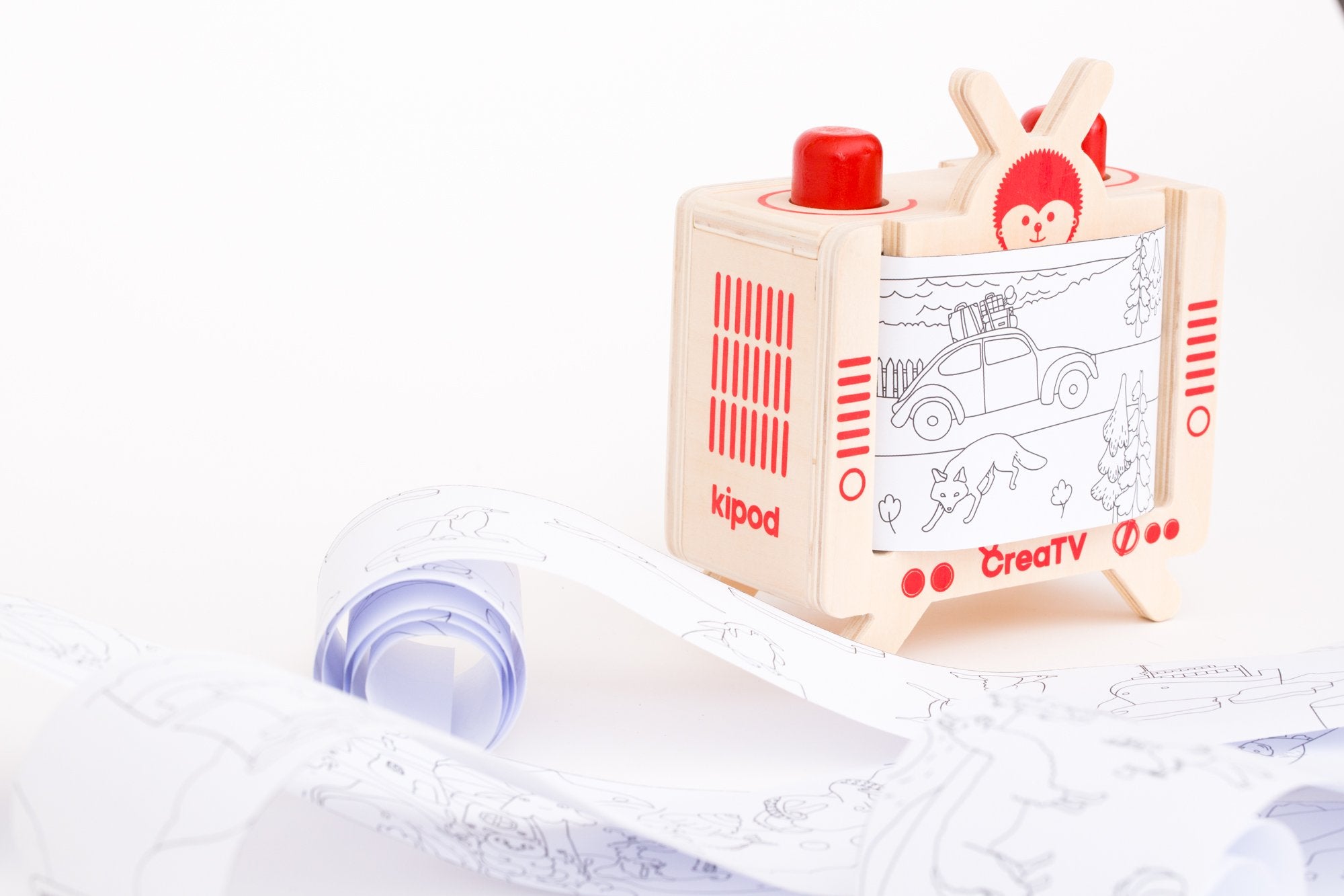 קרייטיבי - ערכה ליצירת סיפור נע | קיפוד