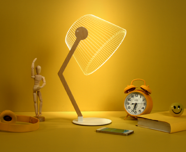 מנורת קריאה מדגם זיגי - סטודיו צ'חה