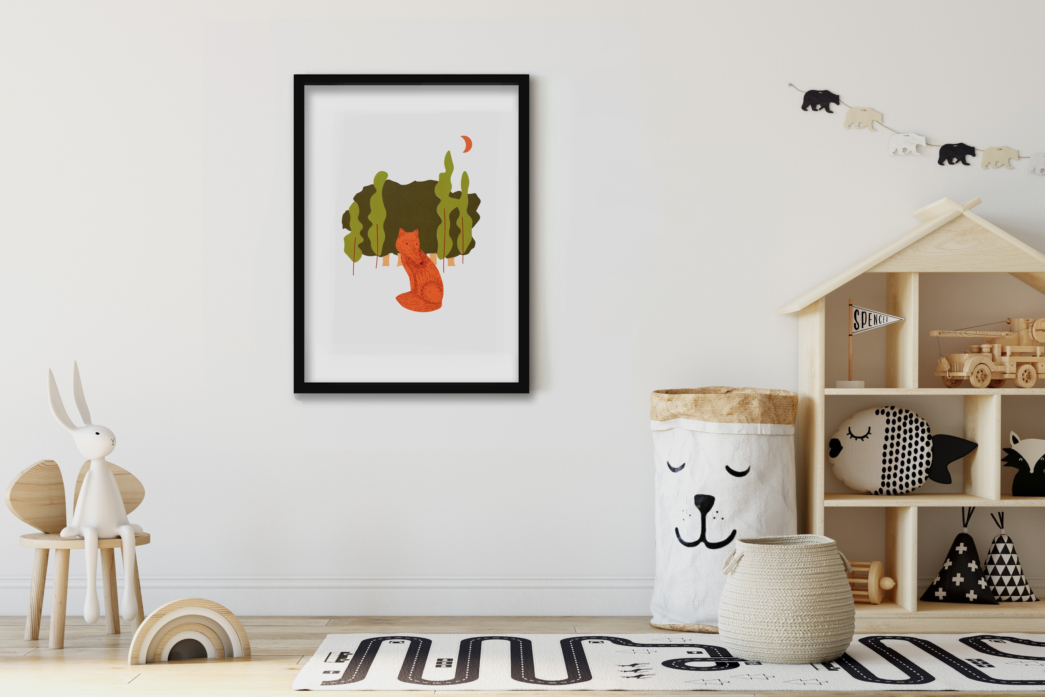 הדפס רשת - שועל | נועם צוקר