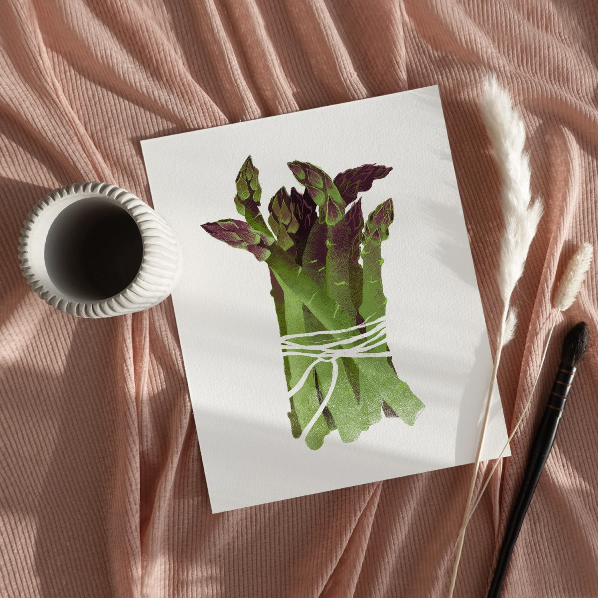 הדפס אספרגוס