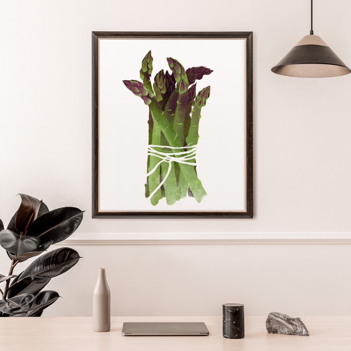 הדפס אספרגוס