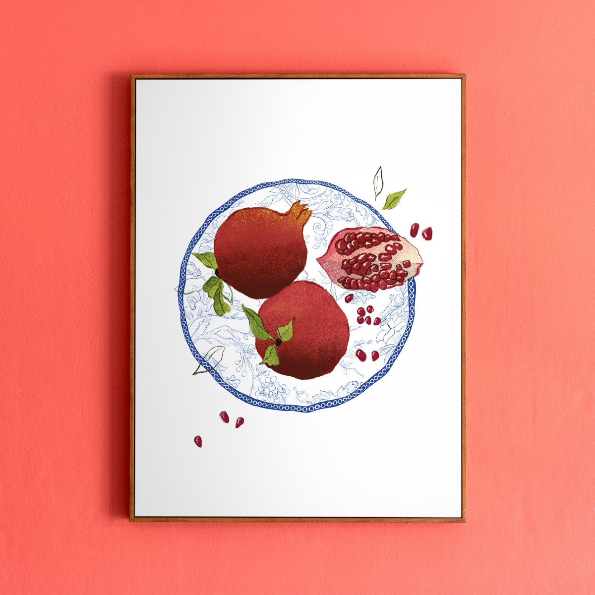 הדפס רימונים