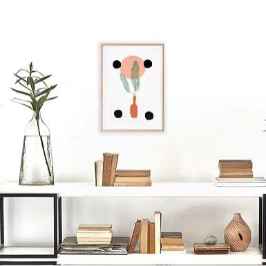 הדפס רשת - עציץ וארבע נקודות | נועם צוקר