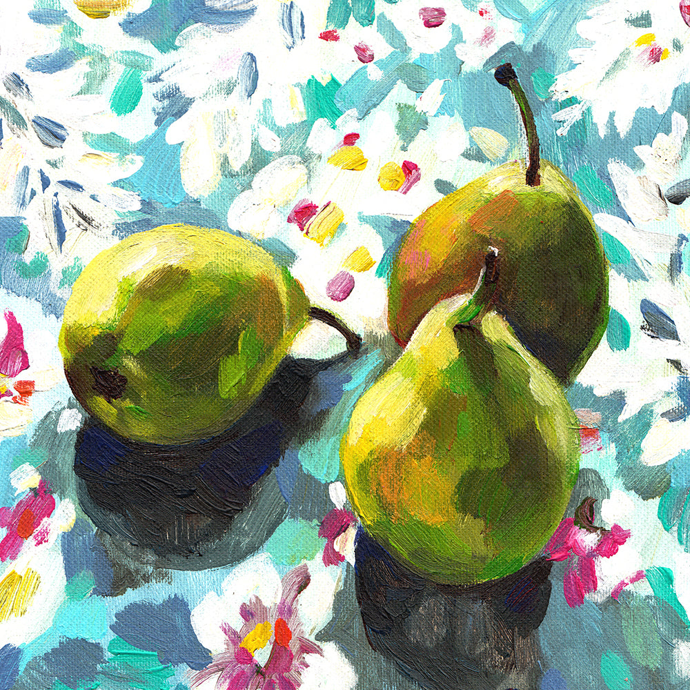 אגסים בשמש | הדפס דיגיטלי