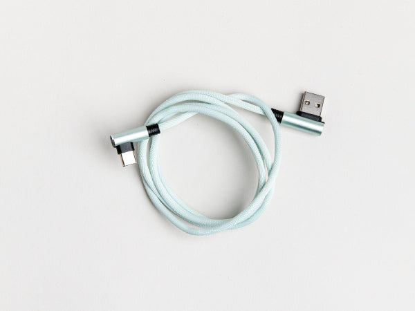 כבל טעינה Stay Connected – USB Type C בצבע מנטה