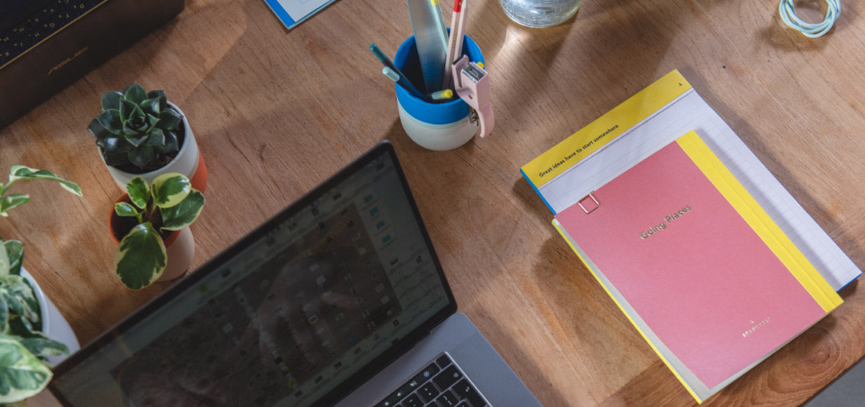 מחברת כריכה רכה גדולה – קורל