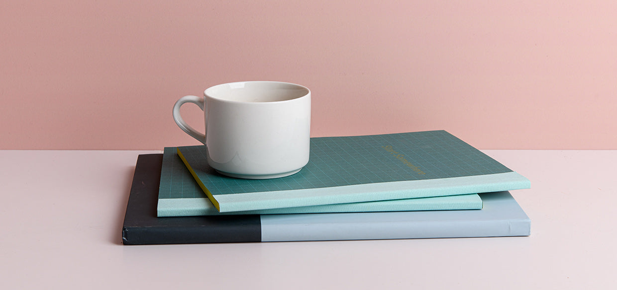 מחברת כריכה רכה גדולה – ירוק יער