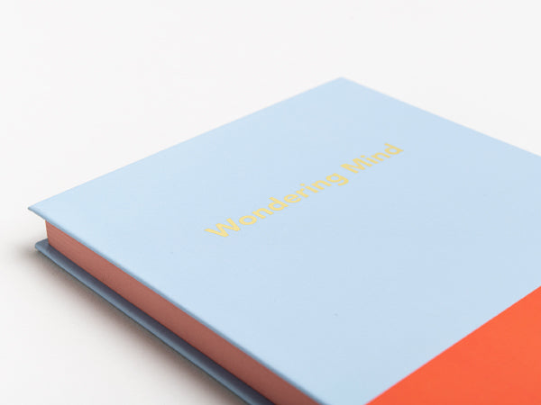 מחברת כריכה קשה – כחול קרח