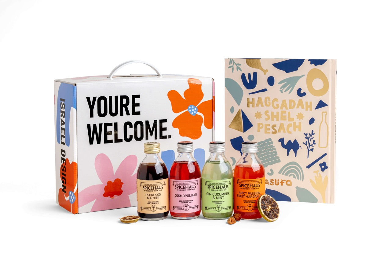 מארז קוקטיילים דו-לשוני