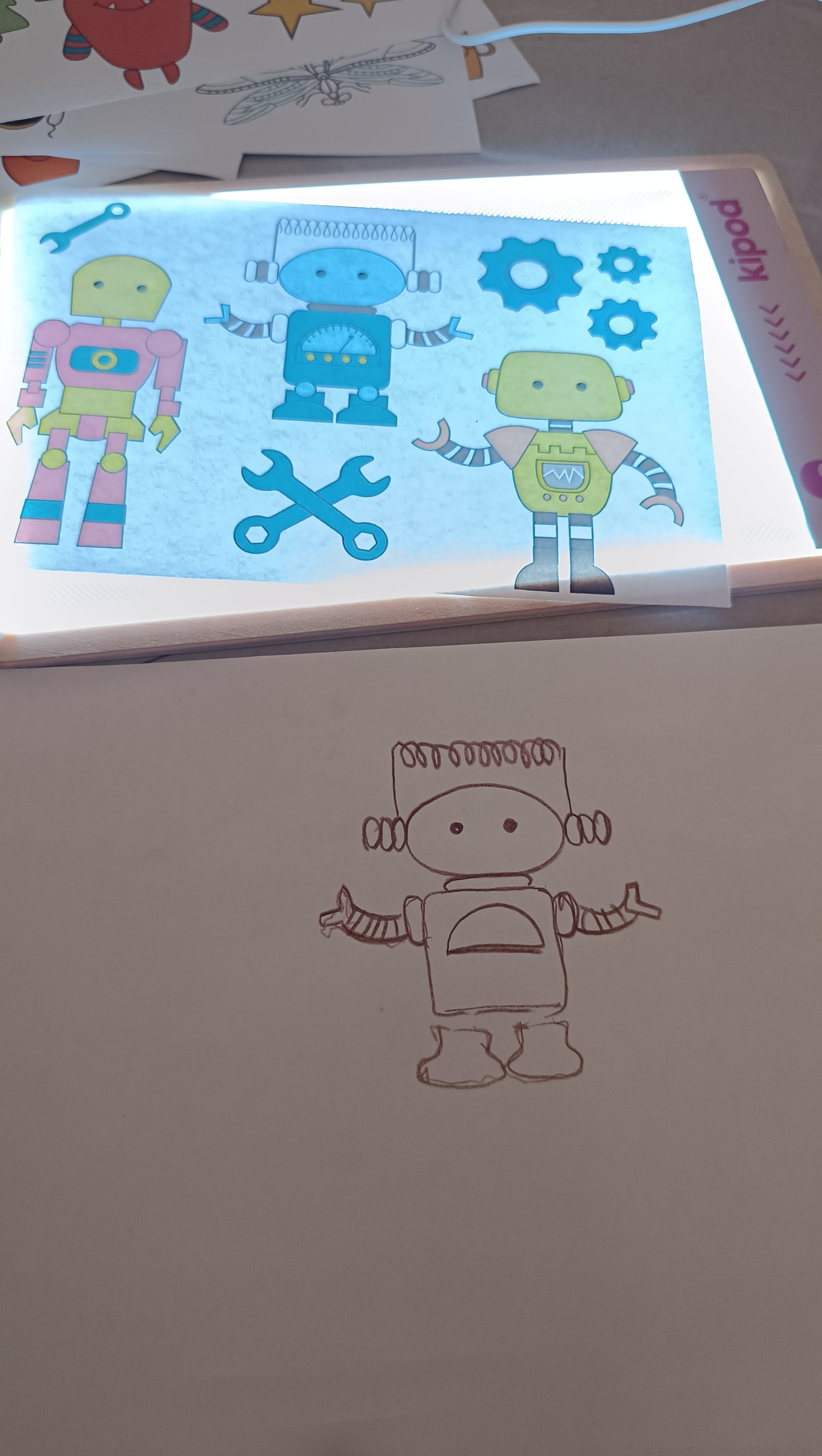 לוח אור לציור