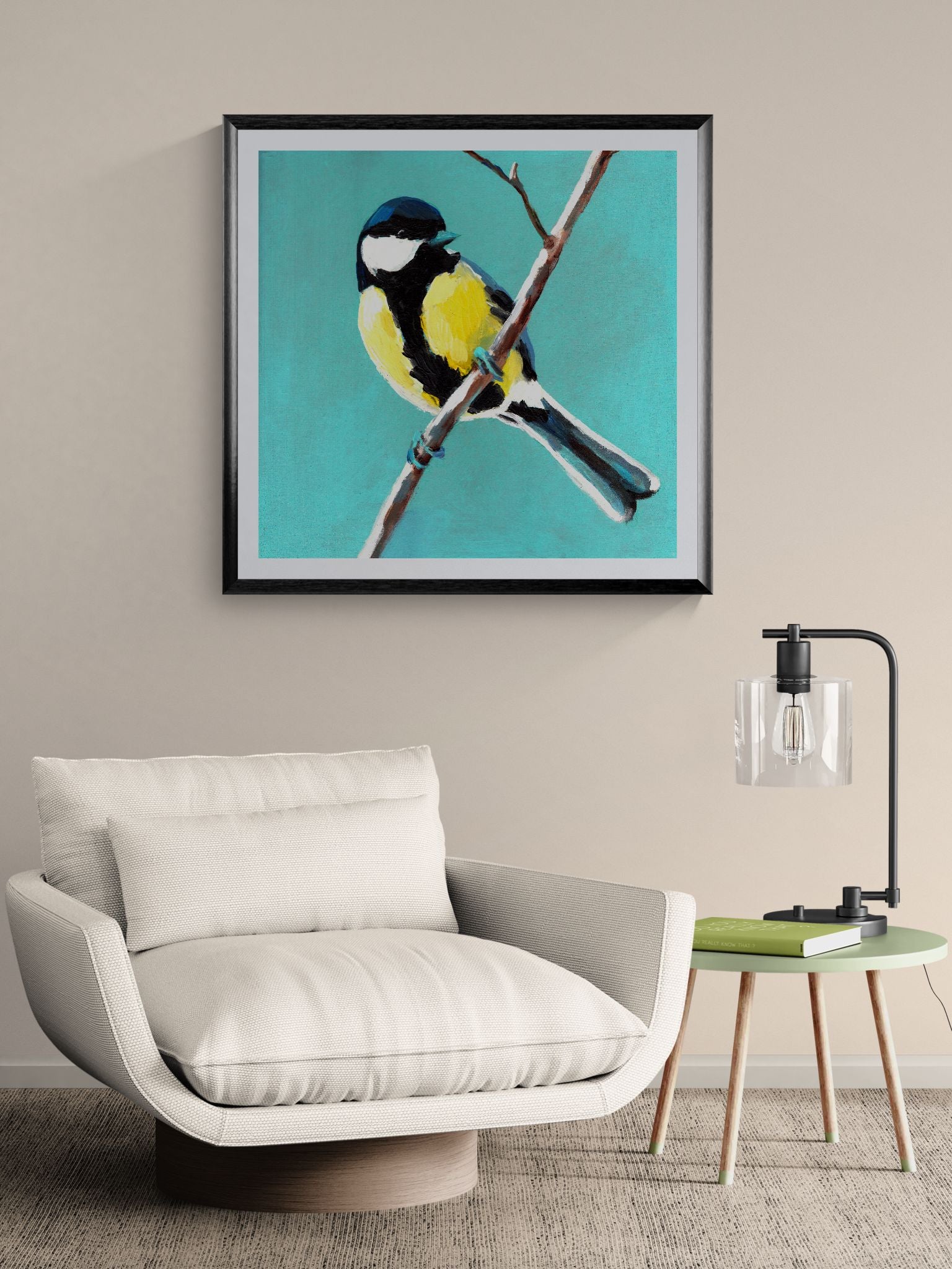 ציפור שיר | הדפס לעיצוב הבית | עיצוב ישראלי | Asufa