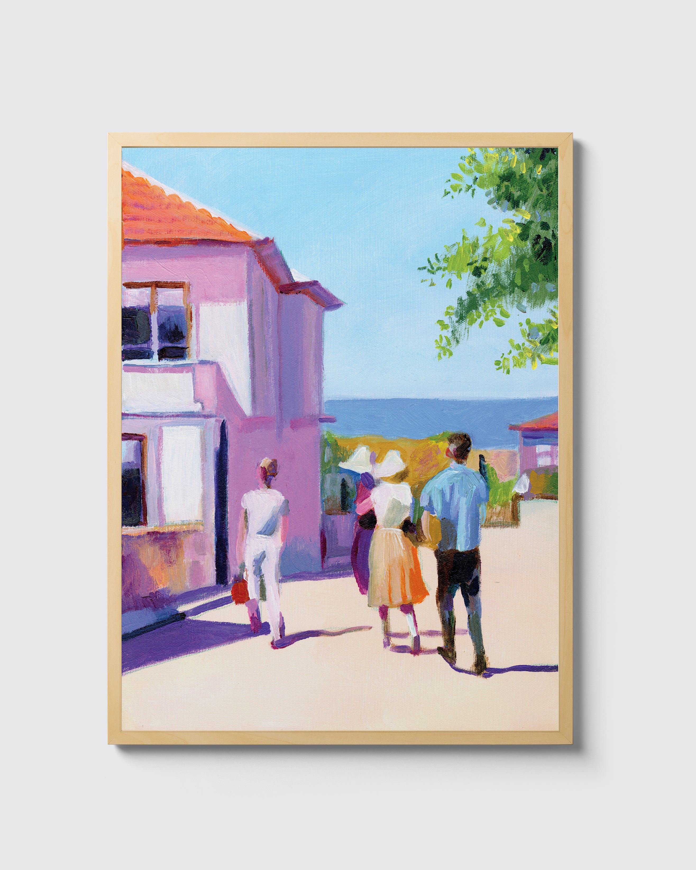 עיירת חוף | הדפס דיגיטלי