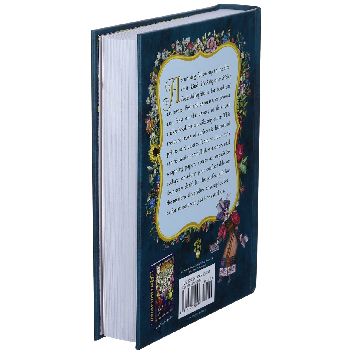 ספר מדבקות - The Antiquarian Sticker Book: Bibliophilia