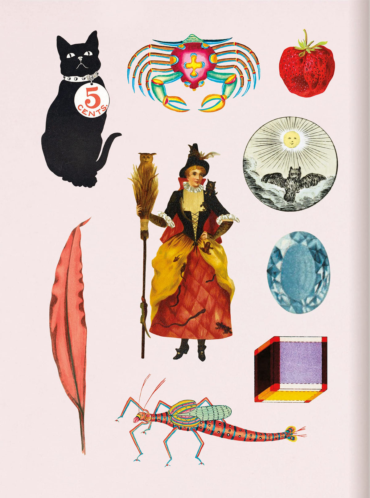 ספר מדבקות - The Antiquarian Sticker Book: Bibliophilia
