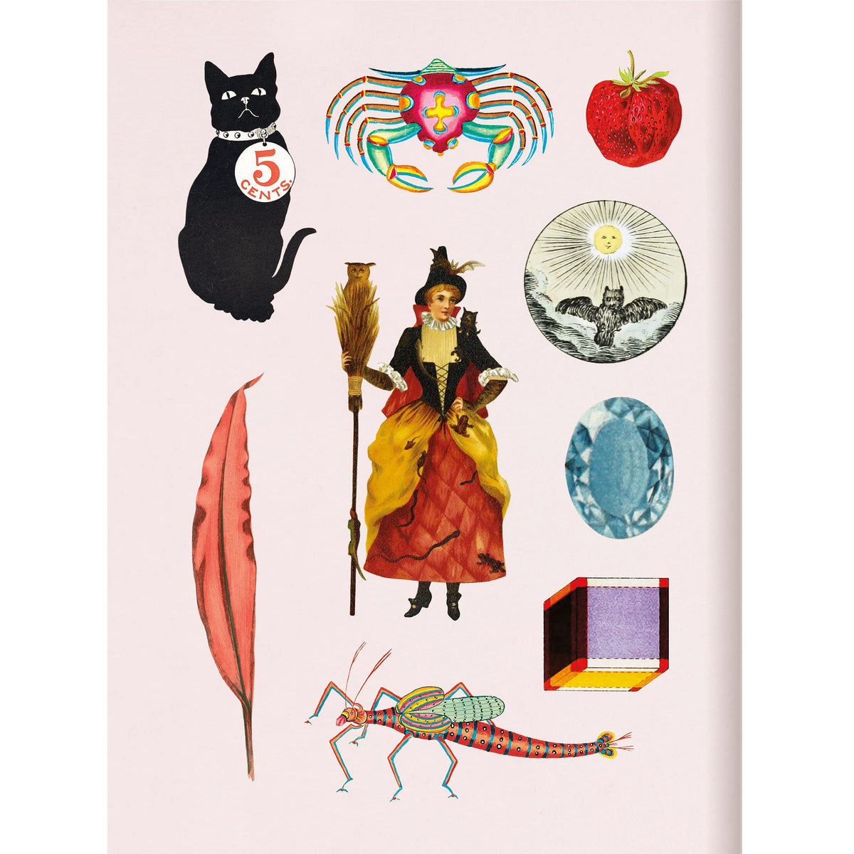 ספר מדבקות - The Antiquarian Sticker Book: Bibliophilia