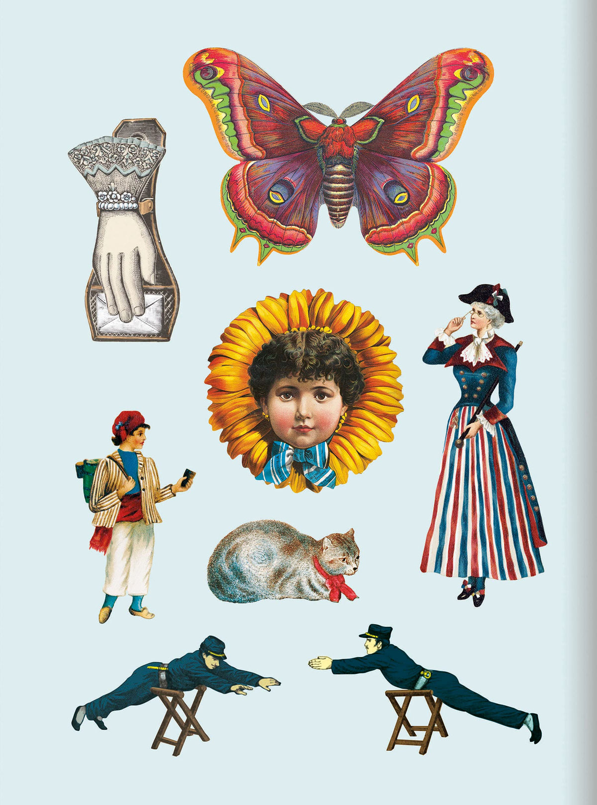 ספר מדבקות - The Antiquarian Sticker Book: Bibliophilia