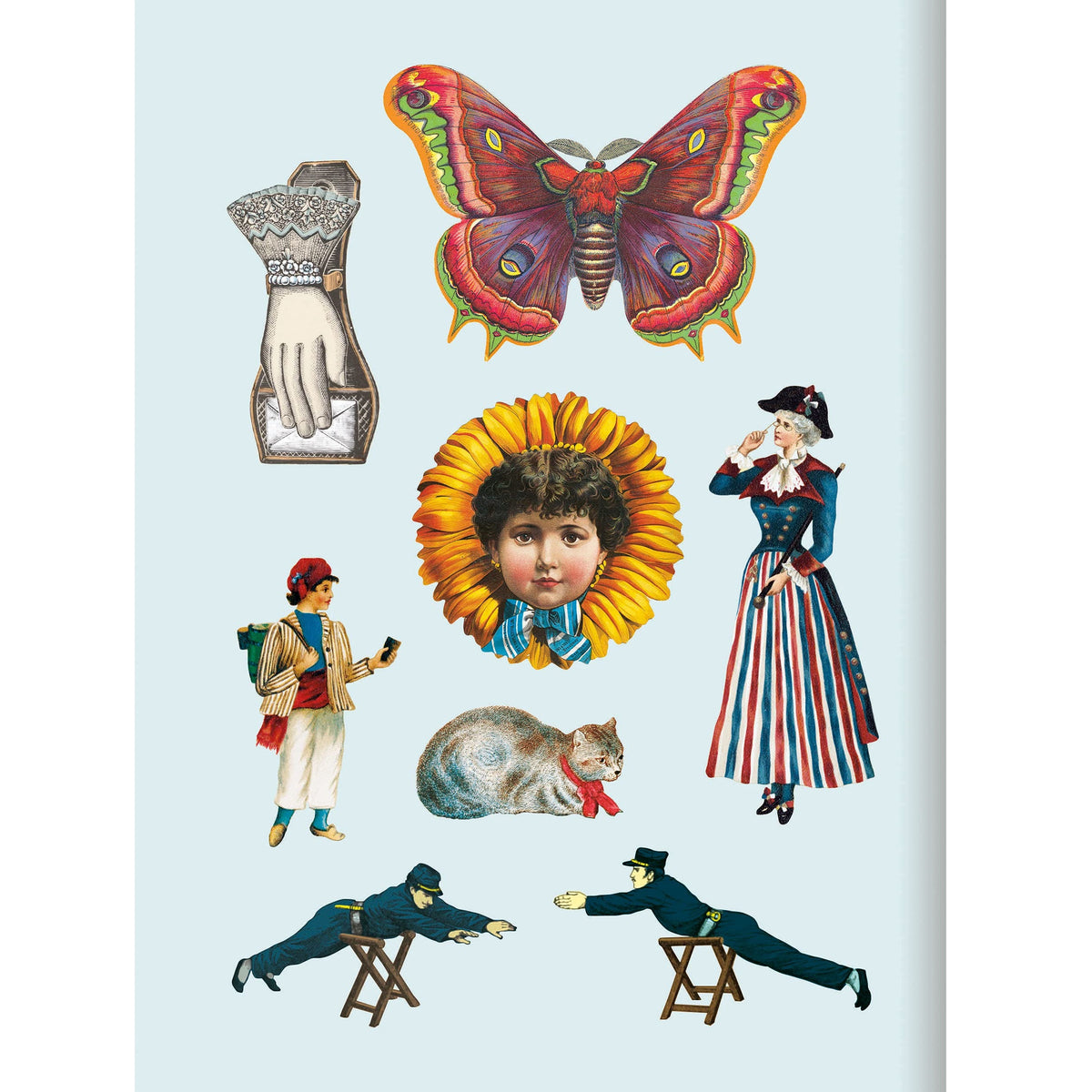 ספר מדבקות - The Antiquarian Sticker Book: Bibliophilia