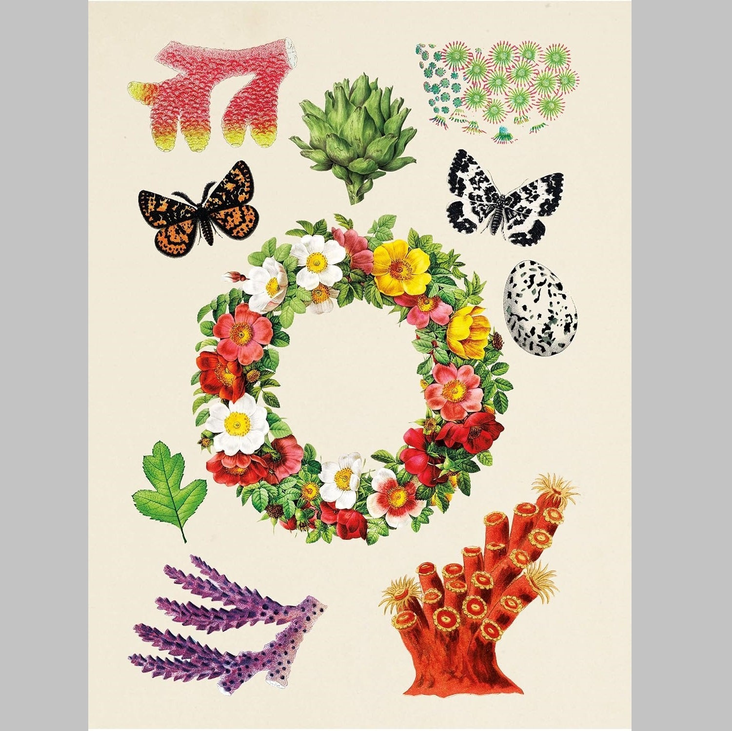 ספר המדבקות העתיקות: למעלה מ-1,000 מדבקות ויקטוריאניות מעולות