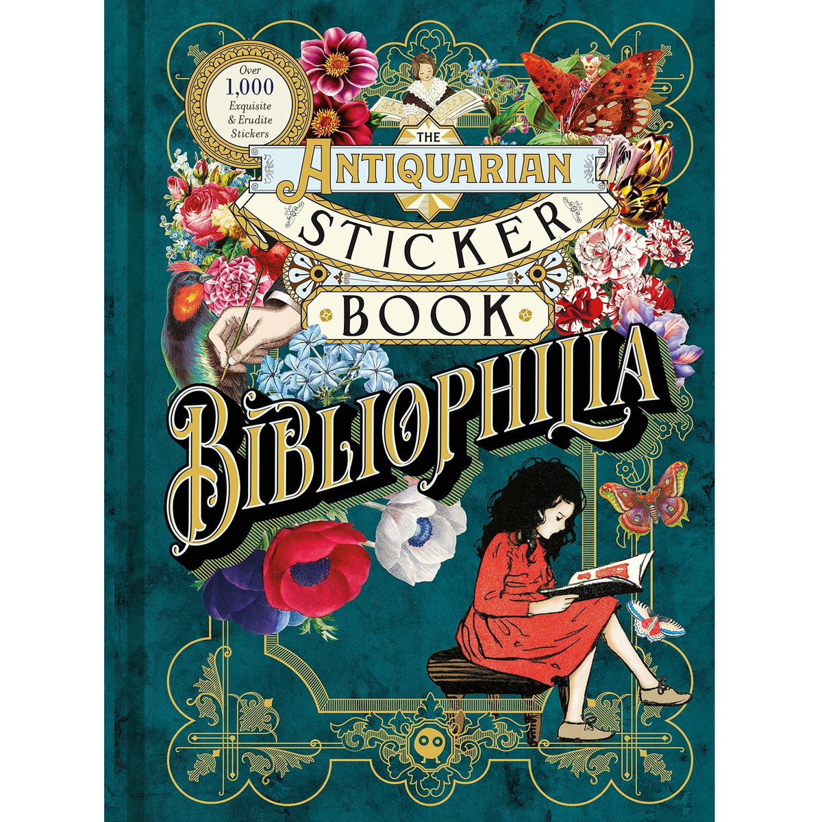 ספר מדבקות - The Antiquarian Sticker Book: Bibliophilia