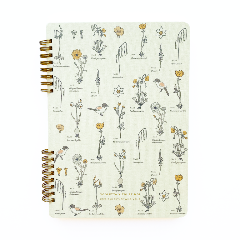 מחברת ספירלה : New Botanical | יולטה
